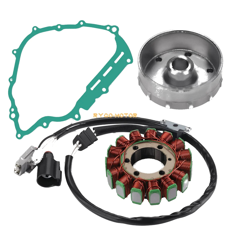 Yamaha Rhino Flywheel rotor and stator with gasket (2008–2013)