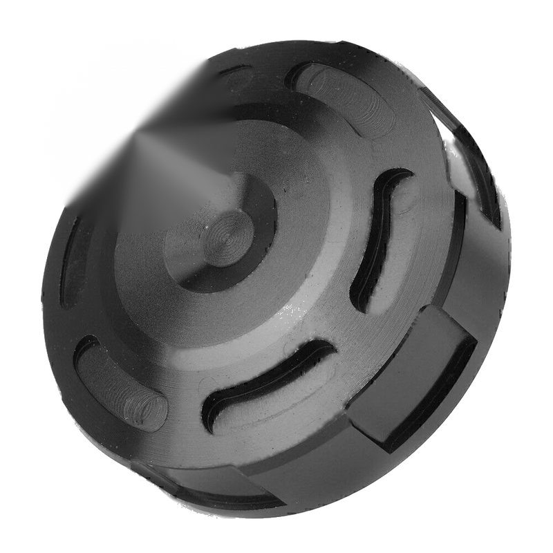 YAMAHA YZF-R1 YZF-R6 Aluminum Black Front Brake Reservoir Cover