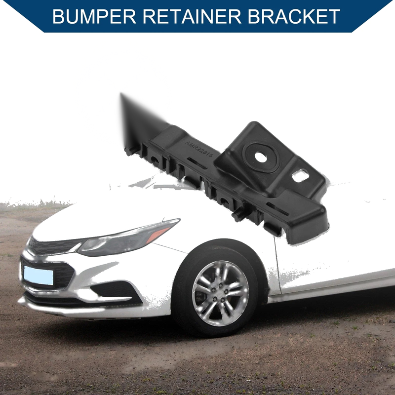 Chevy Malibu 1 x Right Front Bumper Support Bracket ABS Black (2016-2022)