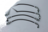 Toyota Land Cruiser Braided Front & Rear Brake Hose Set (4) (1992 - Present)