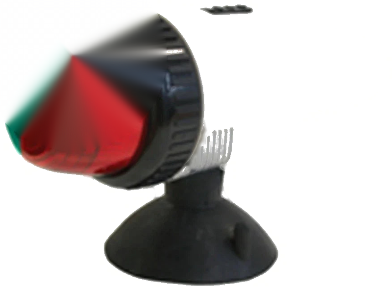 Boat Navigation Light Bi-Colour Suction Mount Portable LED Battery Operated