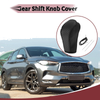 G37 1 x Gear Shift Knob Cover Black Faux Leather (2008-2013)