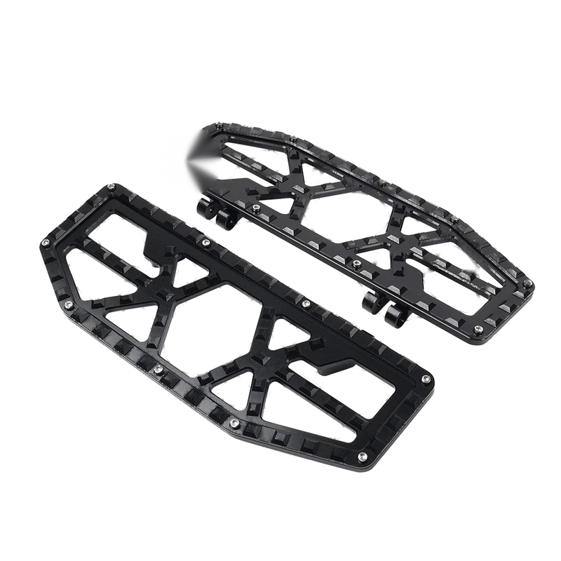 Harley Electra Glide Black Rider Driver Floorboards Foot Pegs
