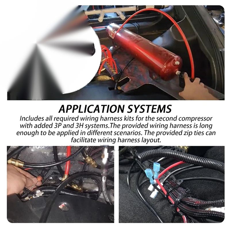 3P & 3H System Compressor Wiring Harness