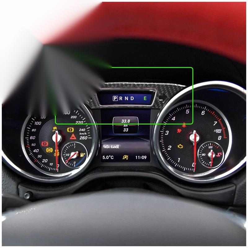 Mercedes Benz W463 Carbon Fiber Speedometer Cover Trim (2013-2018)