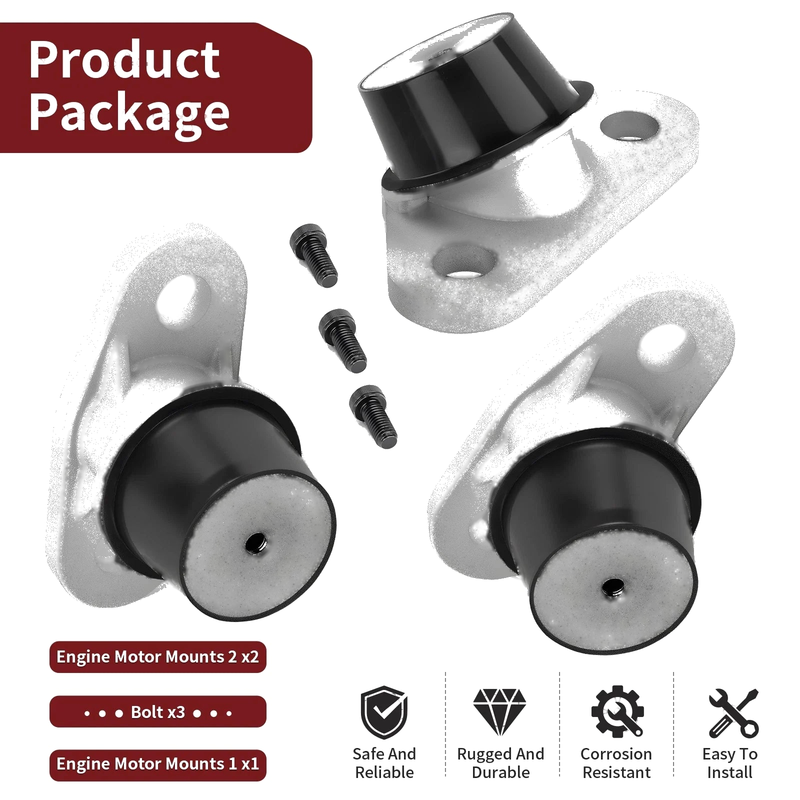 Sea Doo GTX 4TEC 2 x Front Rear Engine Mounts (2003-2006)