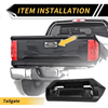 Toyota Tundra Carbon Fiber Pattern Rear Handle Bezel Trim (2022–2024)