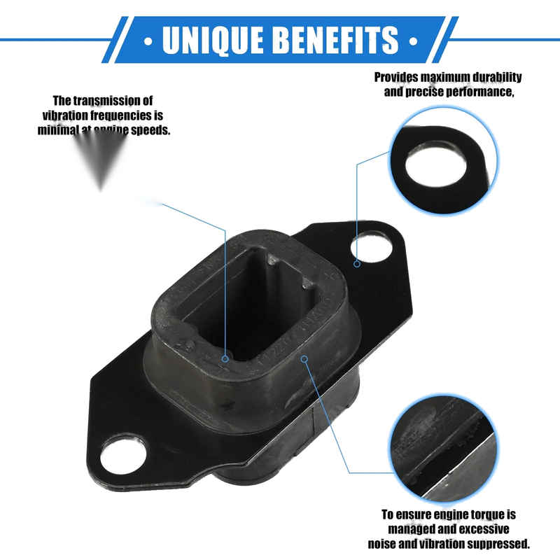 Nissan Versa 2012-2019 Anti Deform Black Transmission Mount