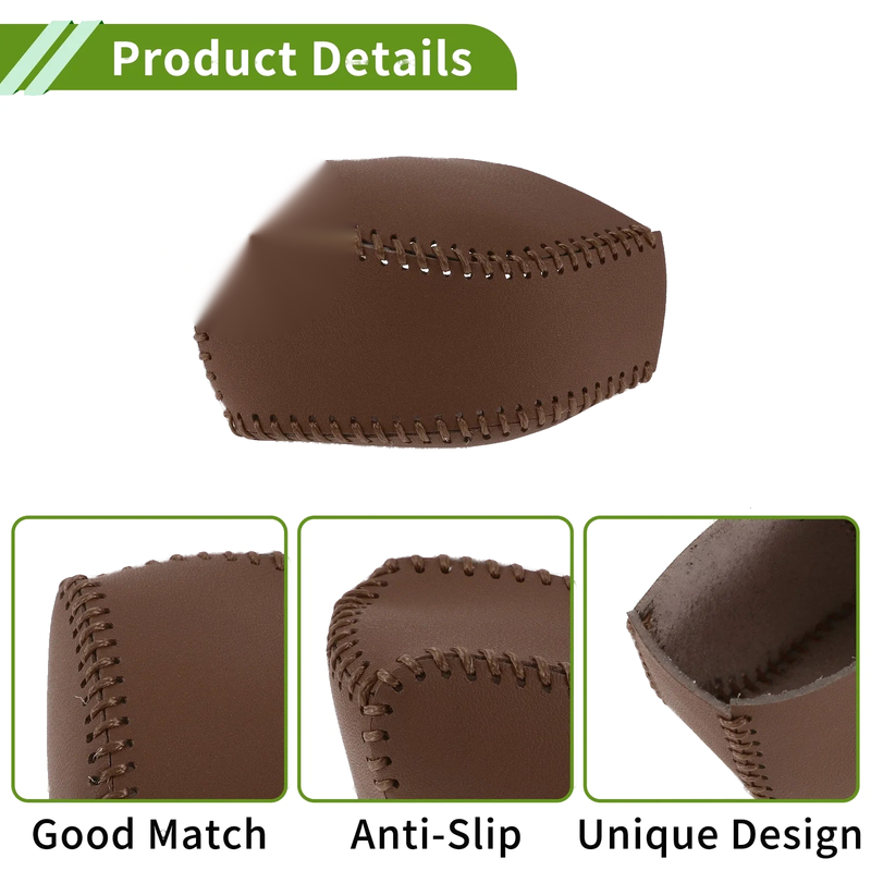 Lexus RX350 2023-2024 Brown Faux Leather Car Gear Shift Knob Cover