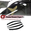 Nissan Versa Sedan Window Deflectors 1 Set (2012-2019)