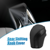 Toyota Camry Gear Shifting Knob Cover Trim PU Leather Black (2018–2023)
