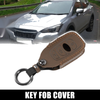 Subaru Ascent 4 x Button Key Fob Cover Case Faux Leather Brown (2019-2023)