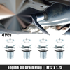 Buick 4 x Engine Oil Drain Plug