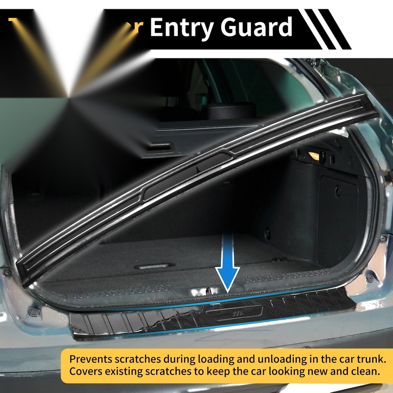 Toyota Highlander Titanium Tone Bumper Guard (2014-2019)
