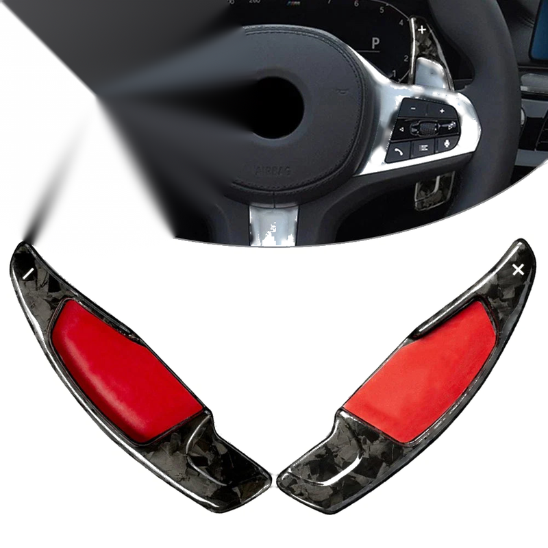 BMW 5 7 Series X3 Steering Wheel Paddle Shifter Extensions (2017-2023)