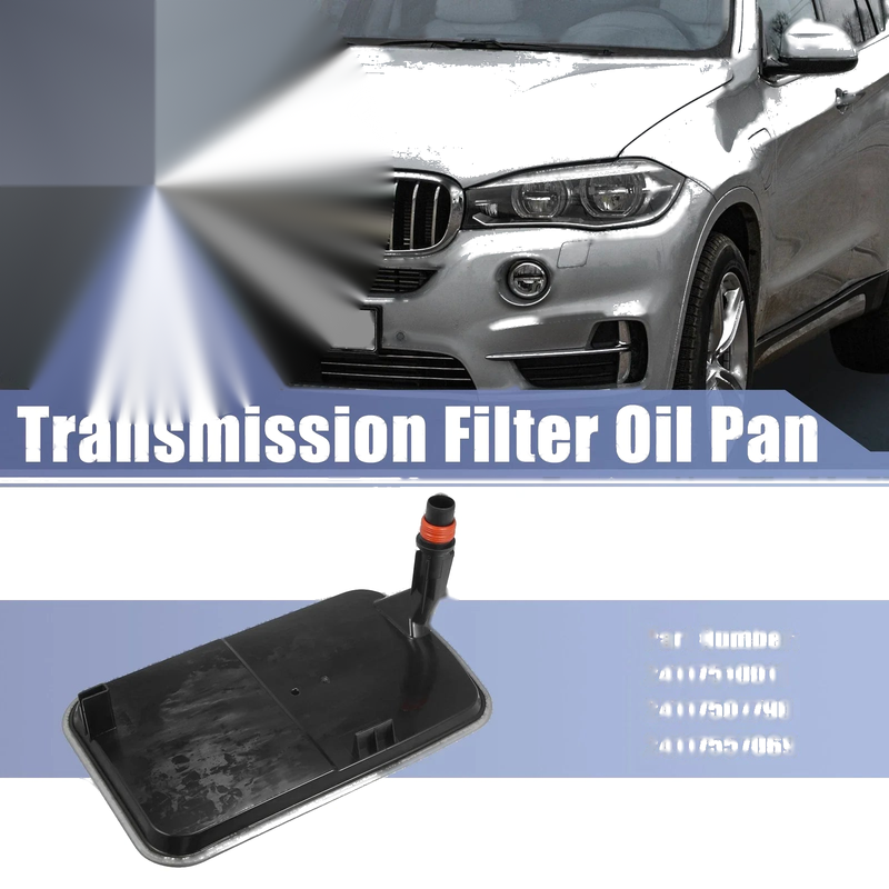 BMW X5 3.0i 3.0L L6 Gas Transmission Filter Oil Pan