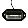 Car LED License Plate Light Lamp Bulbs 12V 1.2W 2 x Screw Set