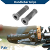 7/8" 22mm Motorcycle Hand Grips Rubber Gray