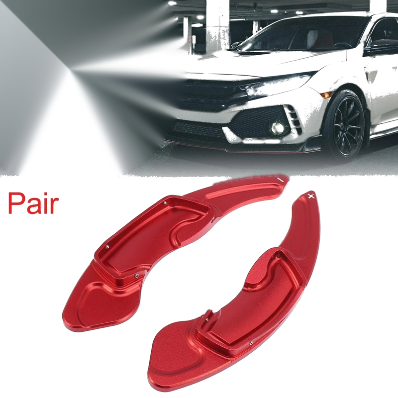 Subaru Outback Forester 2 x Red Steering Wheel Shift Paddle Shifter