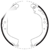 Patrol GQ Y60 4x4 & Maverick DA Rear Brake Shoes Set (1987–1994)