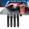 Toyota Corolla Car Door Handle Cover Trim Carbon Fiber Black (03–10)