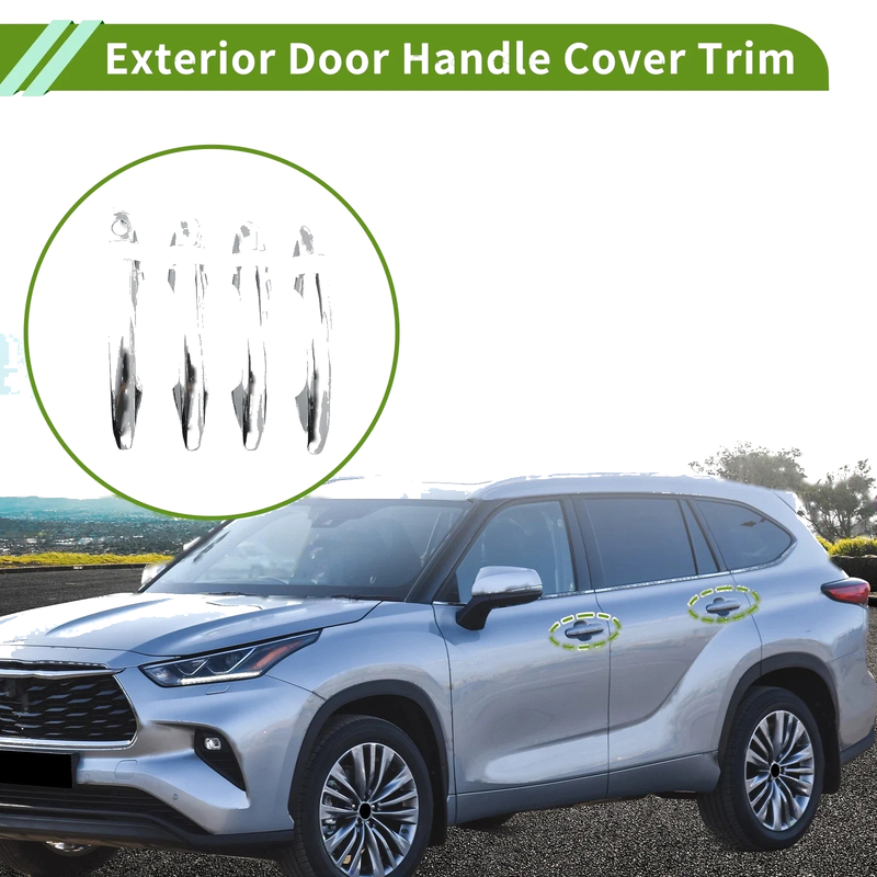 Toyota Highlander Exterior Door Handle Cover Trim (2015-2019)