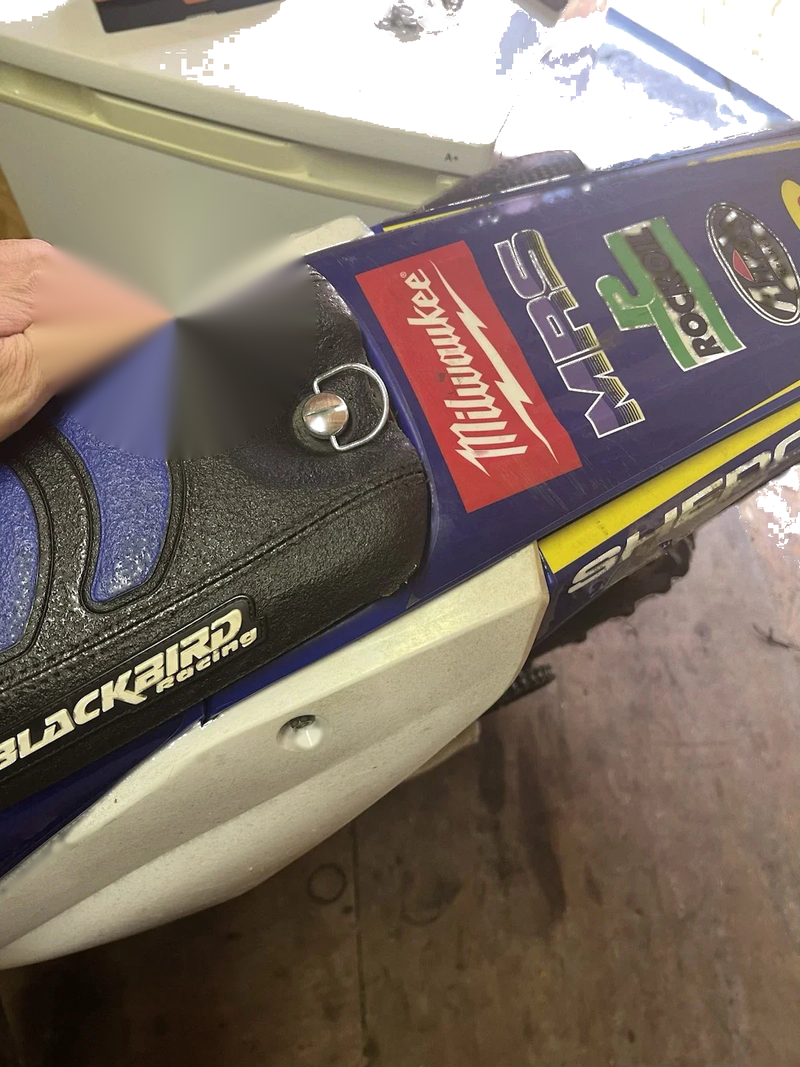 Sherco Motocross Enduro Siège Vis dzus & Broche Rivet Plastique
