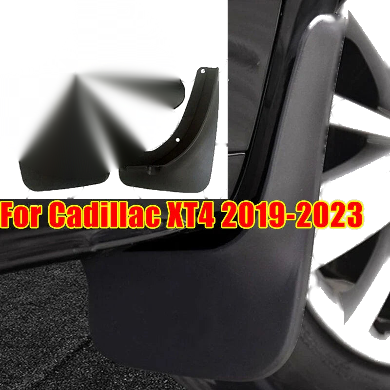 Cadillac XT4 4x Splash Guards Front & Rear Mud Flaps Complete Set (2019–2023)