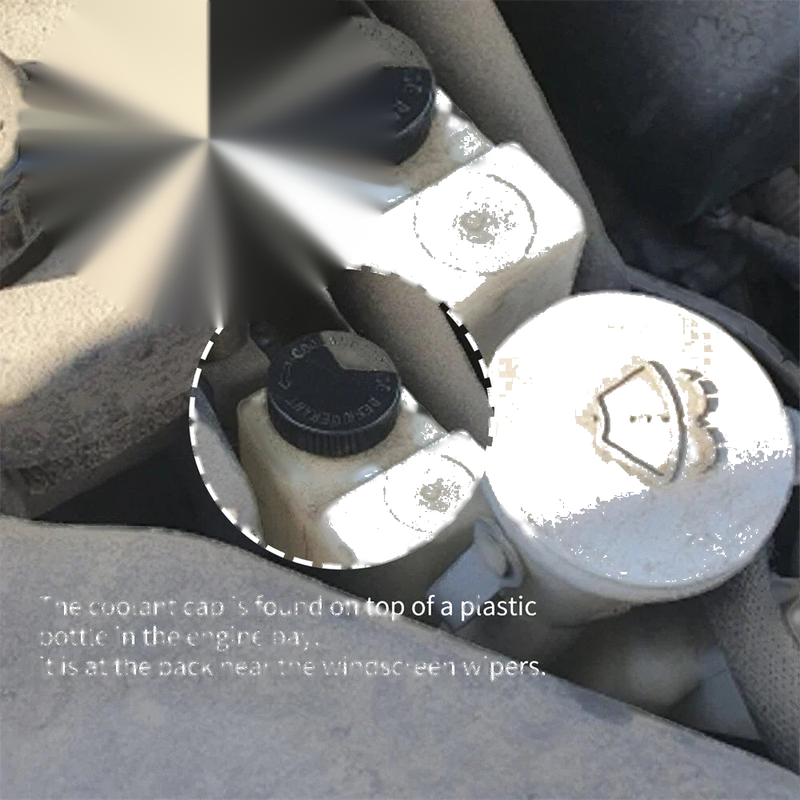 Infiniti Nissan Coolant Overflow Reservoir Cap (2000-2006)