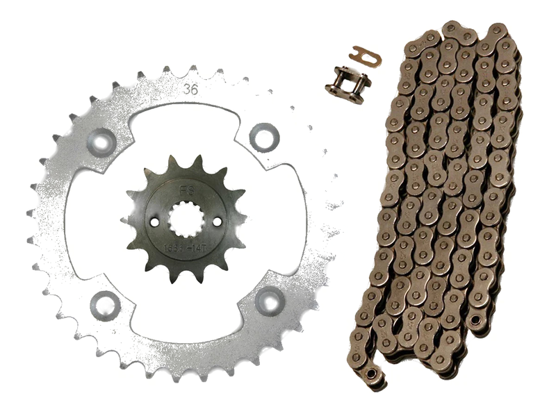Suzuki LT-R450 Quadracer Drive Chain / 520x96 / 14/36 Sprockets (2006–2009)