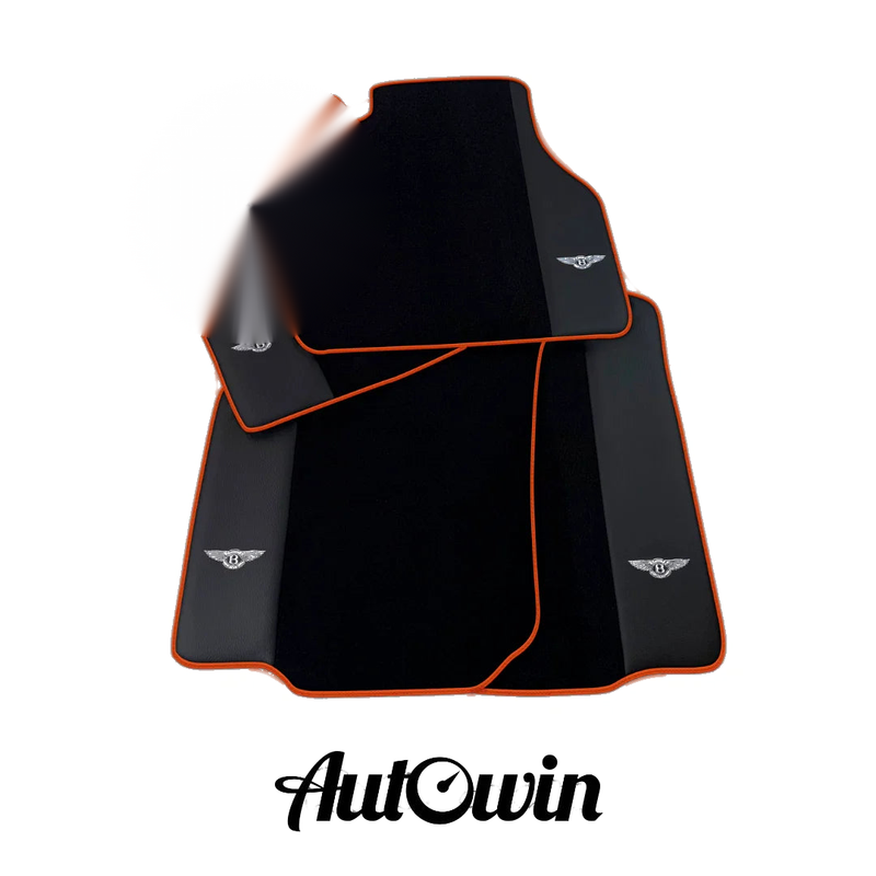 Bentley Arnage Red Label RL AutoWin Black Floor Mats (2000-2009)