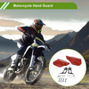 Set Universal Hand Guard Motorcycles Knuckle Guard Protector Red PP Plastic