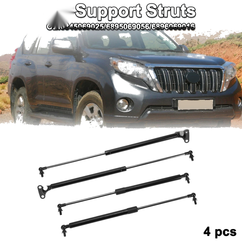 Toyota Land Cruiser Hood Tailgate Lift Supports Struts (1998–2007)