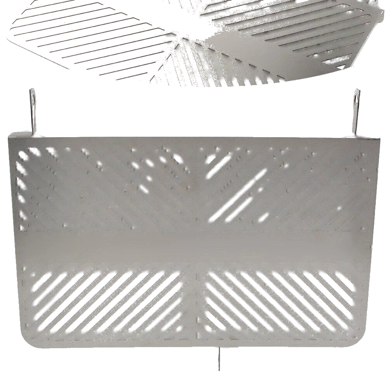 Suzuki GSX-S GSXS 750 Silver Radiator Grille Guard Cover (2015-2022)