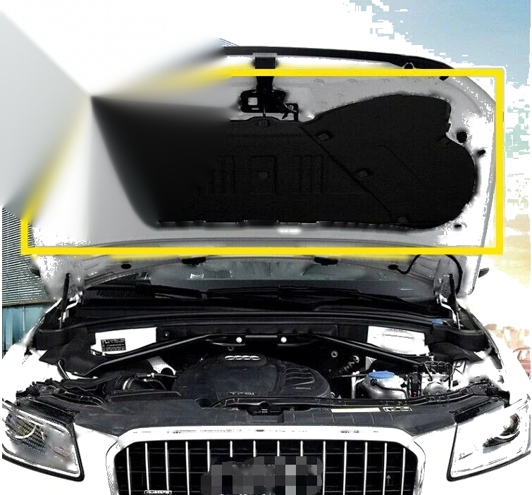 Audi Q5 Engine Mat Blanket Hood Insulation Pad Heat Shield Trim (2009–2017)
