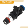 GMC Sierra 2500HD (2001-2006) Black Fuel Injector