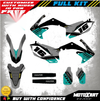 Honda CRF 250 (2010-2013) - STING TEAL Decals Full Custom Graphic Kit