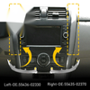 Toyota Corolla Left & Right Upper Side Dashboard Trim (2009-2013)