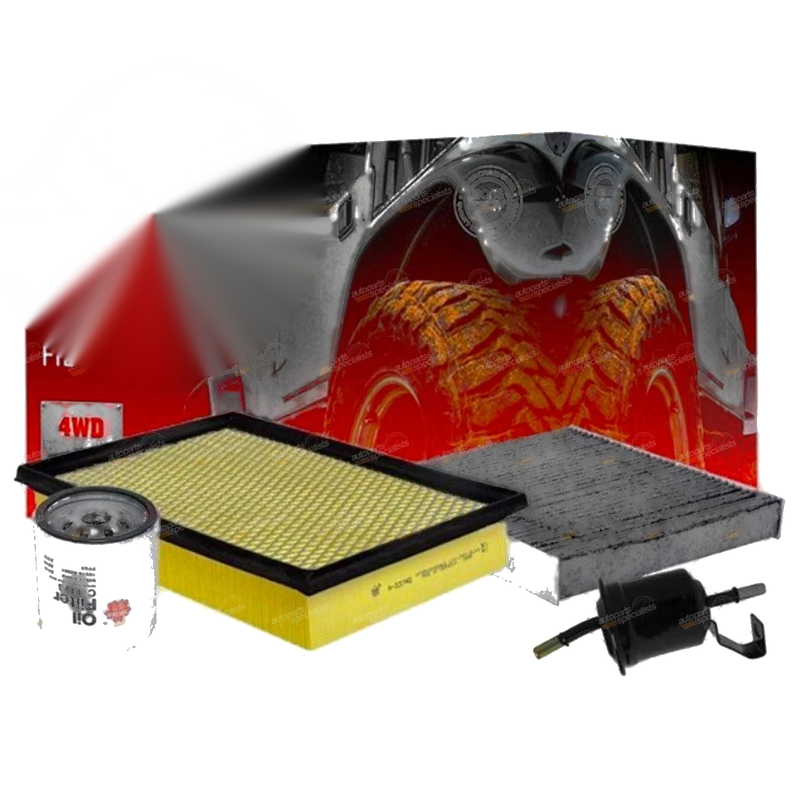 Hilux GGN120 Oil Air Fuel Cabin Filter Service Kit (2015–17)