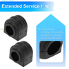 BUICK ENCLAVE (2008-2017) Black Stabilizer Sway Bar Bushing Kit
