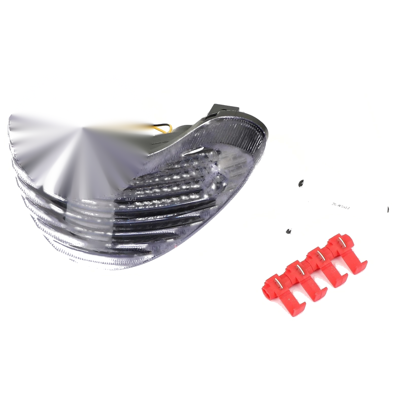 Suzuki SV650 TL1000S TL1000R Clear Taillight Integrated Turn Signals (1999-2002)