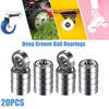 all makes / models 20 x 8x22x7mm Double Metal Shield Single Row Deep Groove Ball Bearings