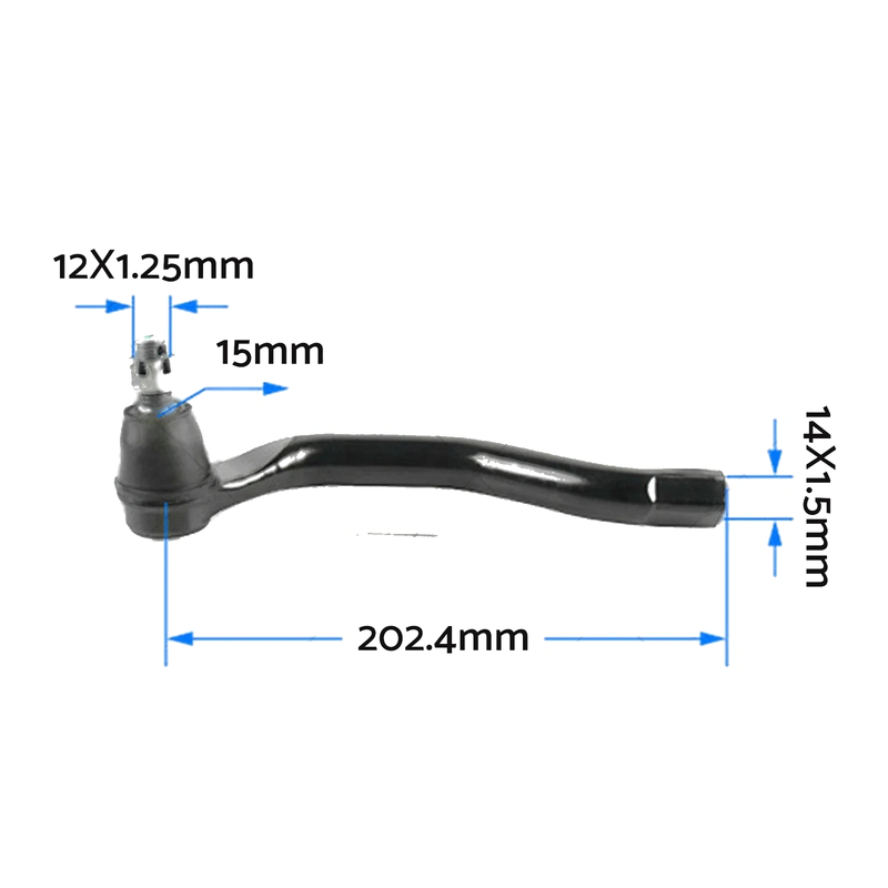 Honda Civic Steering Tie Rod End Left (2006-2012)