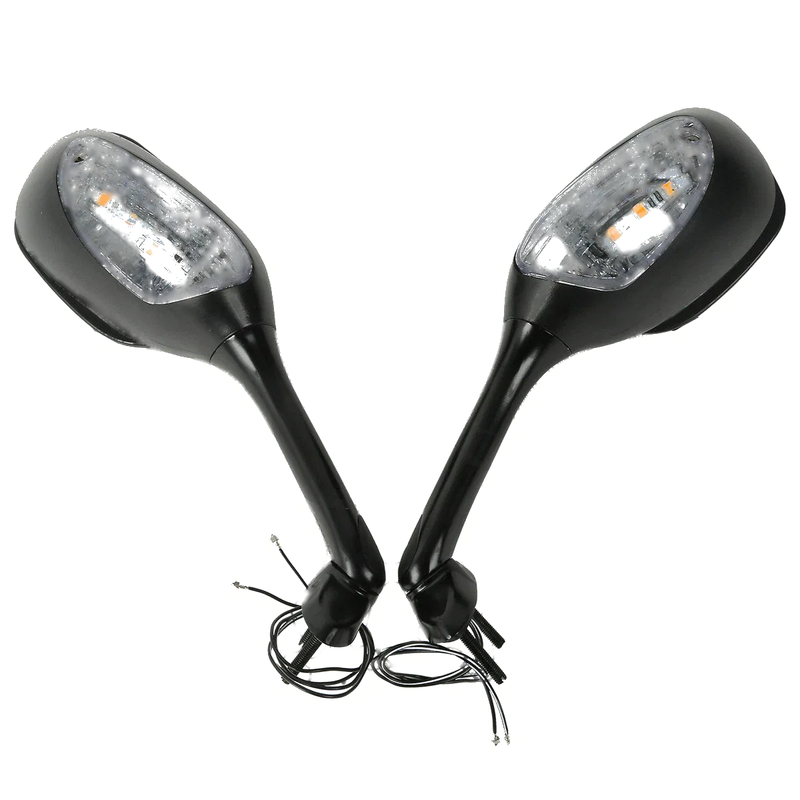 Suzuki GSXR600 GSXR750 LED Turn Signal Side View Mirrors (2006-2025)