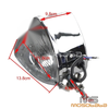Harley Street Glide Chrome Triangle Retro Headlight (2014-2023)