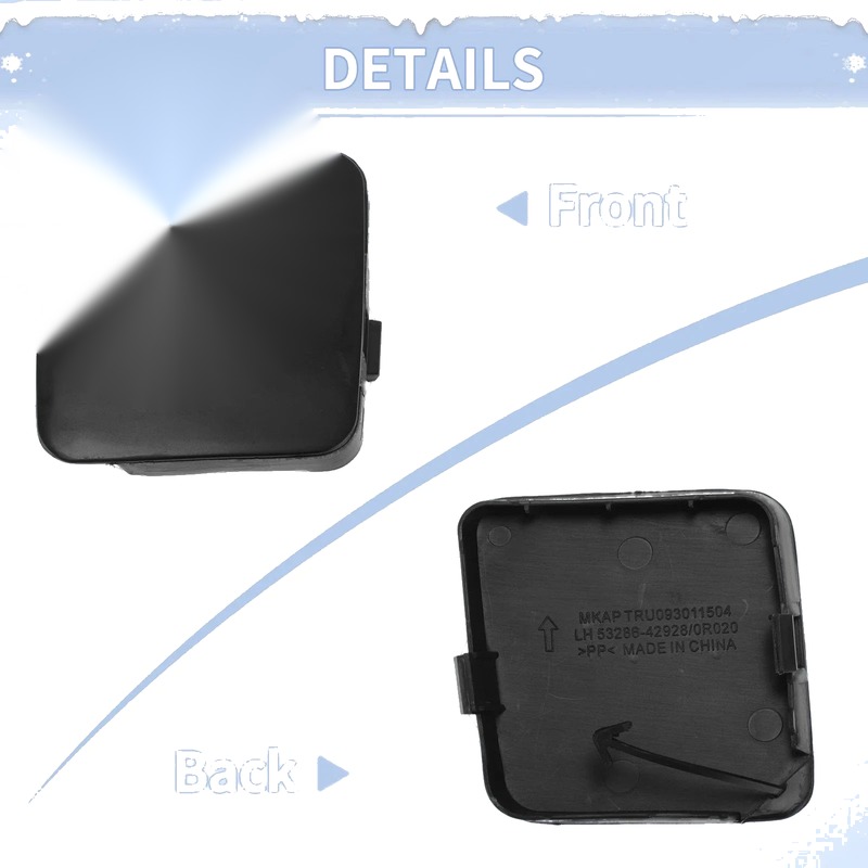 Toyota RAV4 Left Front Tow Hook Cover (2019-2025)