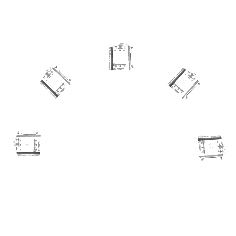 Ford F-150 F-250 5 x T10 White LED Dash Light Bulbs (2004-2023)