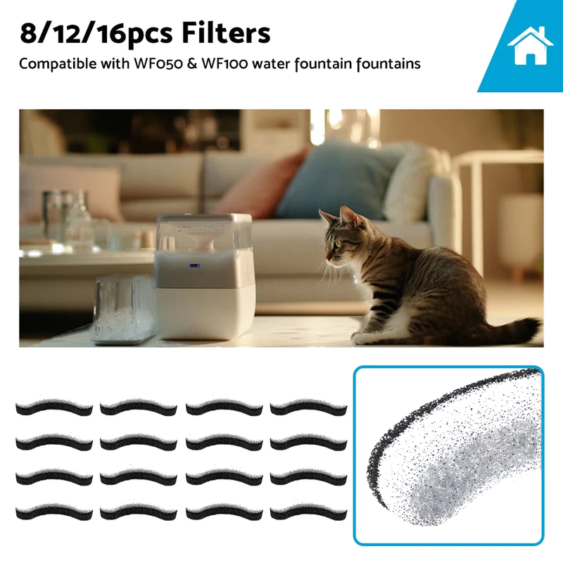 WF050 WF060 Cat Water Fountain Filter Replacement
