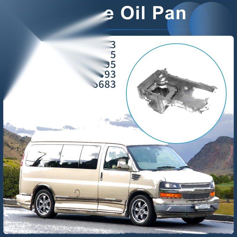 Chevrolet Express 2500 1 Pc Aluminum Engine Oil Pan (2003-2007)