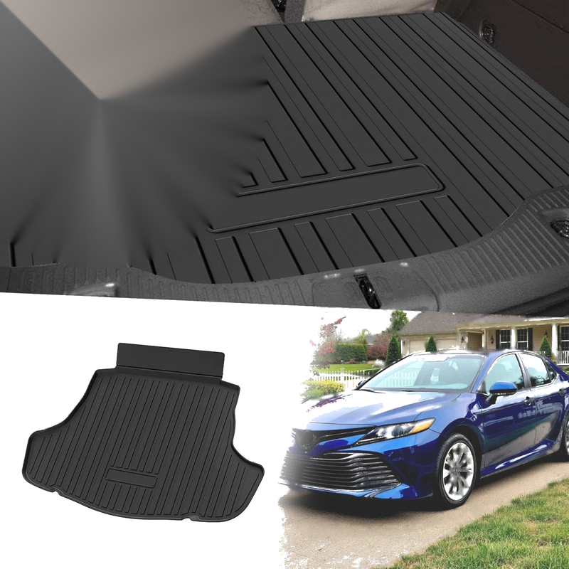 Toyota Camry Flat Face Cargo Liner / 1 Pc / Rear Trunk Mat (2018–2024)